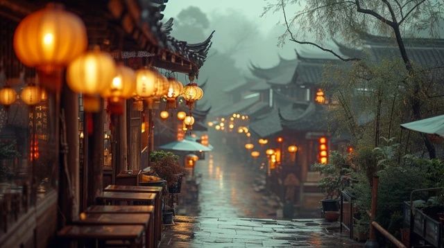 想去泰安古鎮玩，請問地址在哪？怎么乘車？(附：美食推薦)")