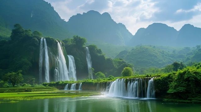 旅行探秘亞洲最寬瀑布！落差290米！千瀧溝大瀑布，氣勢磅礴壯觀！