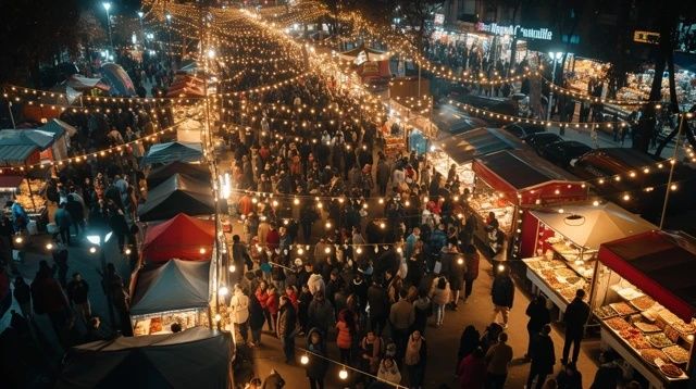 縣域夜市地?cái)偨?jīng)濟(jì)騰飛：釋放多重積極信號(hào)