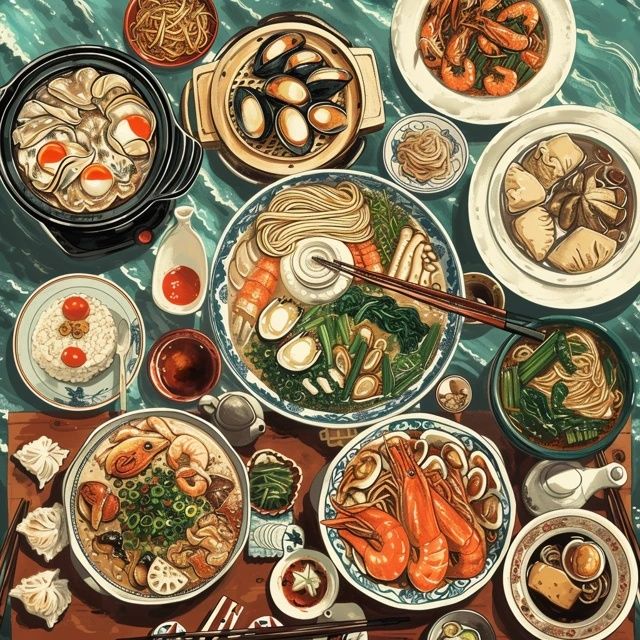 中國(guó)美食地圖：四川、貴州、廣西等地風(fēng)味各異，令人垂涎欲滴
