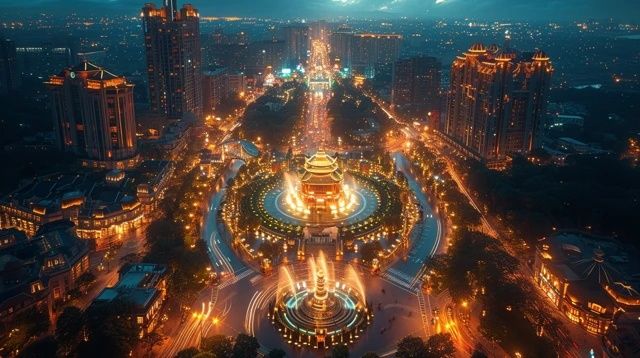 珠暉區(qū)重要城區(qū)：星級賓館林立的衡陽市區(qū)域
