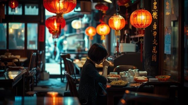 溫情再現！廣東茂名男孩偶遇母親身影于餐廳，瞬間引發思念之情