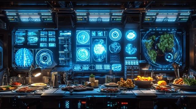 2050年美食革命：神經味覺模擬系統帶你穿越百年老味道
