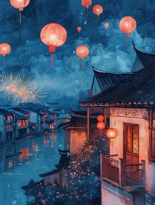 夜幕降臨下的梅州，我被這座古城的迷人魅力深深吸引