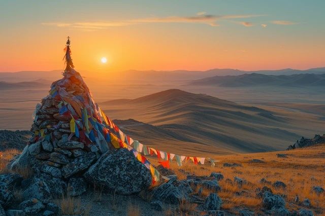 新疆之旅第二天：烏倫古湖邊打卡，五彩灘奇觀，體驗獨特雅丹地貌及夜色布爾津