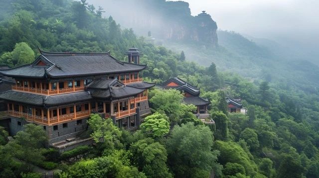 探秘中國(guó)佛教圣境：山西五臺(tái)山寺廟之旅，體驗(yàn)千年工藝與禪意文化