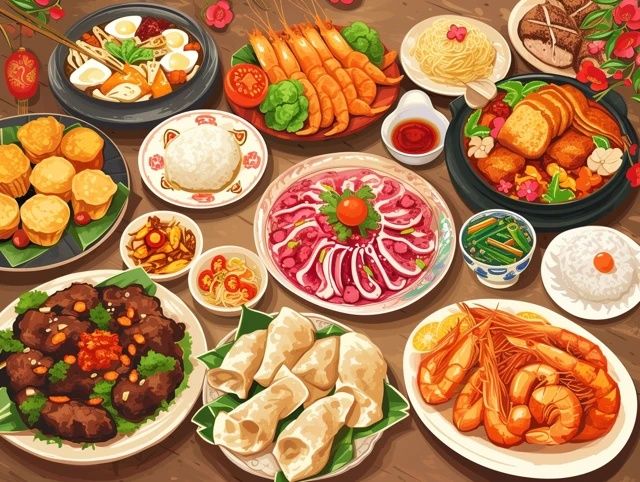 美國(guó)主食VS中國(guó)美食：東西方飲食文化探析