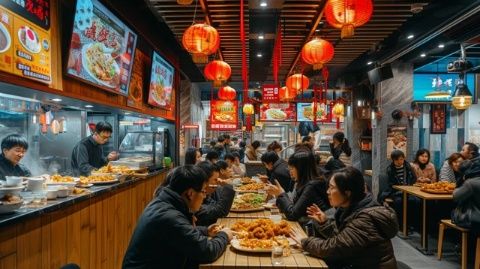 中航紫金廣場(chǎng)美食天堂：舌尖上的冒險(xiǎn)之旅