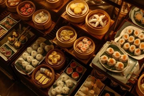 黃岡的傳統(tǒng)糕點(diǎn)種類繁多，其中比較有代表性的有寶斗餅和鴨蛋酥