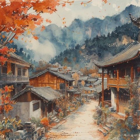 浙江臺州：探訪中國畫里的村莊東屏古村