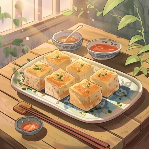 酉陽(yáng)釀豆腐，一道源自中國(guó)重慶酉陽(yáng)土家族苗族自治縣的地方特色美食