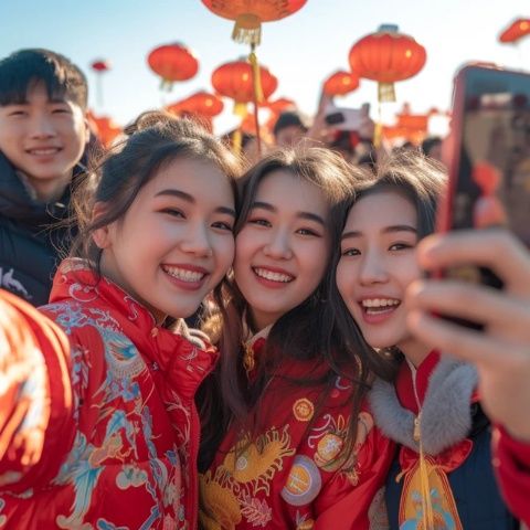 南龕公園春節(jié)前夕游客潮：巴中全域旅游新篇章
