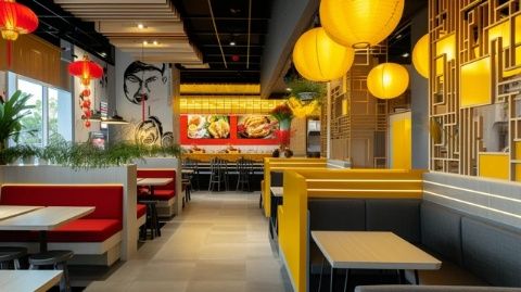 東莞厚街湖光路大潤發(fā)美食街60平多功能經營空間出售, 配置齊全