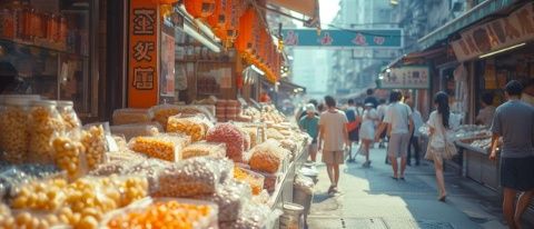 全紅嬋家鄉變美食天堂:熱鬧非凡的小吃街與秩序挑戰