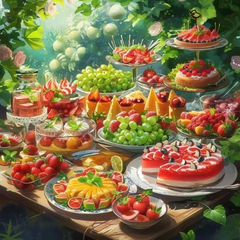 夏日美食繪：我最?lèi)?ài)的18幅插畫(huà)盛宴