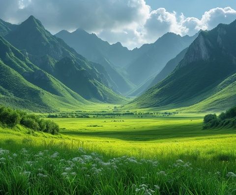 蓮花山下，微風(fēng)輕拂，感受自然的氣息與溫暖的陽光