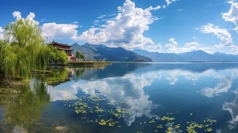 巢湖之畔的老山島風光之旅