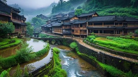 探索鹿寨中渡古鎮(zhèn)：歷史風(fēng)韻與山水之美