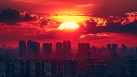 實拍：棗莊的天氣熱成這樣了？網友：這天誰去誰瘋