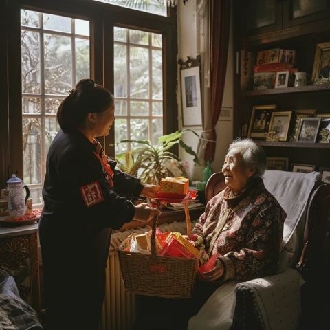 沈陽沈北輝山街道：家門口的社區食堂，為老人提供溫馨助餐服務