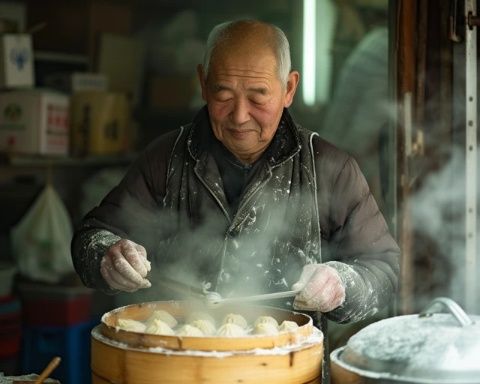 探秘淮安南門小吃街：誘人糯米糕、烤面筋，不可錯過的地道美食！