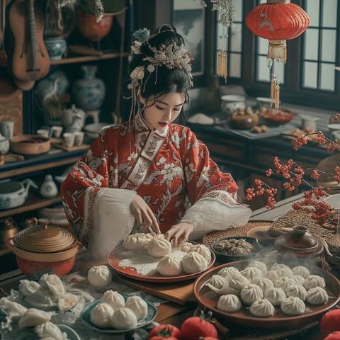 祥云味道之彝族姐妹手工制作糍粑湯圓，傳承農耕文化與美味傳統