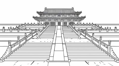 寺廟建筑布局小常識(中國寺廟布局常識)