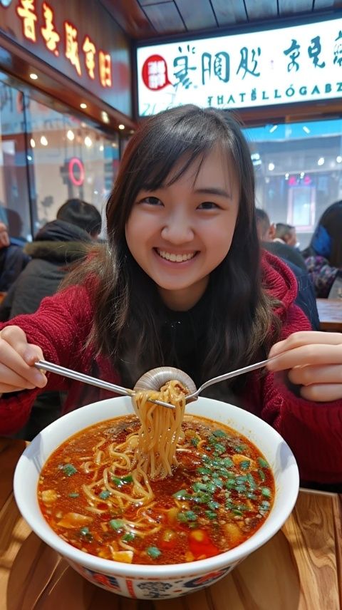 哇塞，蒙古國首都那街道，簡直是韓流小吃的天堂啊！韓餐館一家接一家