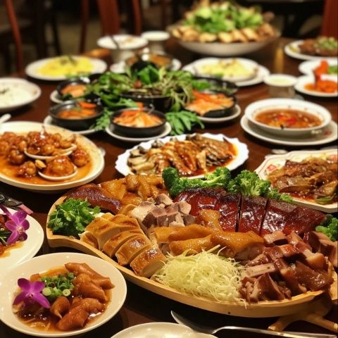 廣州白虎自助餐廳潮汕美食盛宴，體驗正宗潮汕風味！