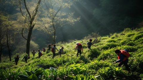 四川巴中秘境：探訪平昌縣云臺鎮與鳳鎮間的三十二梁奇觀