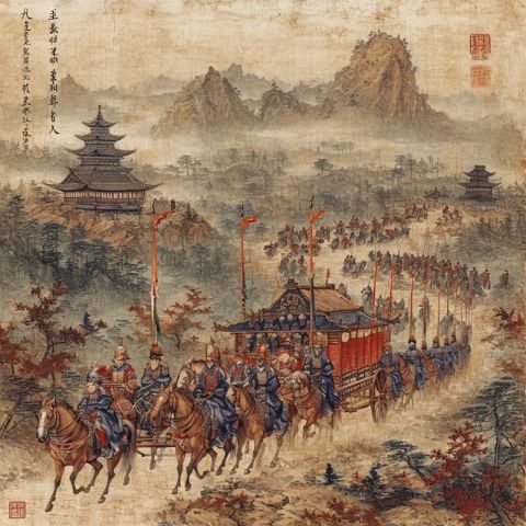 一份清道光八年撰寫的譜序，可以領悟六百多年前宗族遷移的軌跡和歷史