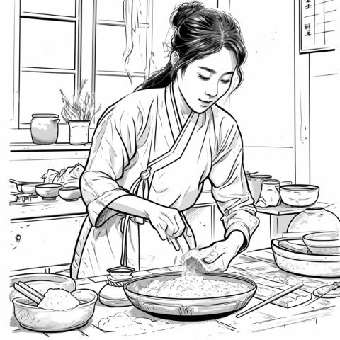 豪門生活第1142章明更預告：美食之旅與老友相聚
