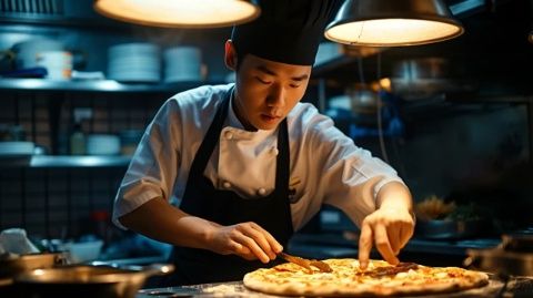 太勵(lì)志了！廣東深圳，有一家餐館生意特別火爆，廚師們都忙的顧不過來，萬萬沒想到