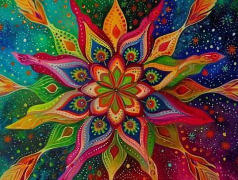彩虹色創意繪畫：SC色彩筆教程，打造夢幻手繪作品