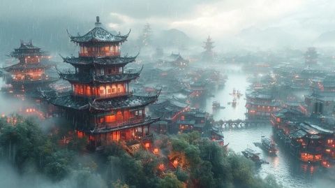 早餐后乘坐地鐵一號線四站至目的地，步行導航15分鐘抵達三坊七巷。