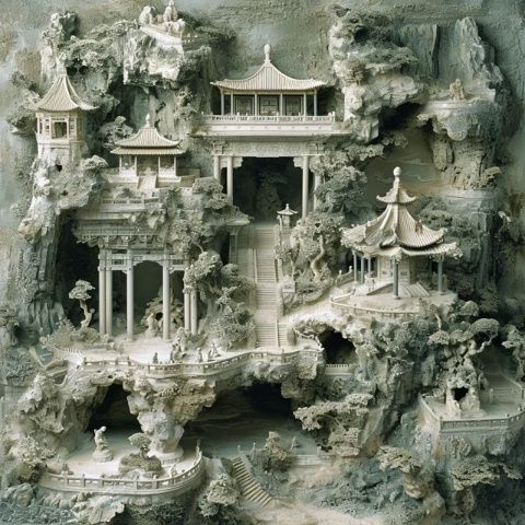 世界文化遺產(chǎn)：山西大同云岡石窟，距今已有1500多年歷史