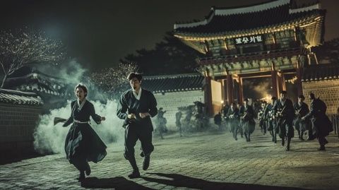 夜幕下網紅打卡地：延大南門繁華光影