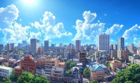 河西區(qū)，9月5日的天空之城從陰天到罕見天氣的奇妙之旅