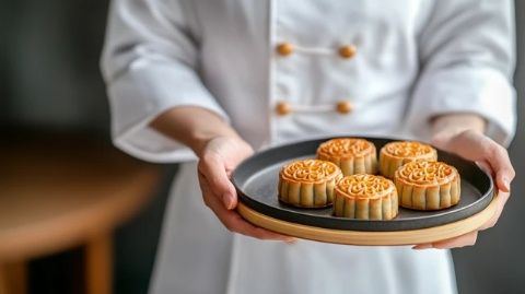 曝光：黑心企業(yè)用面粉做月餅皮月餅成空殼