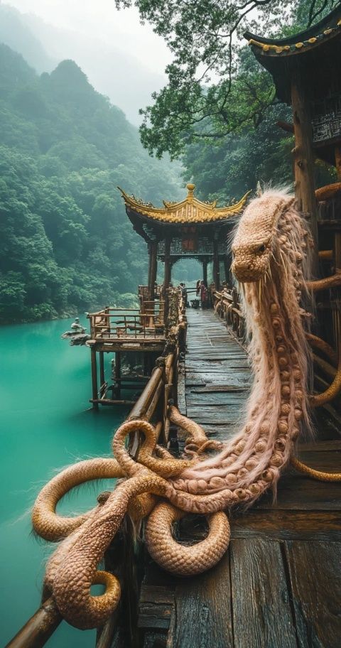 標題鶴峰奇景木舤懸浮之謎