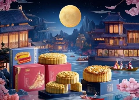 家人們，屬于臨安的月餅盒子我終于設計出來了！