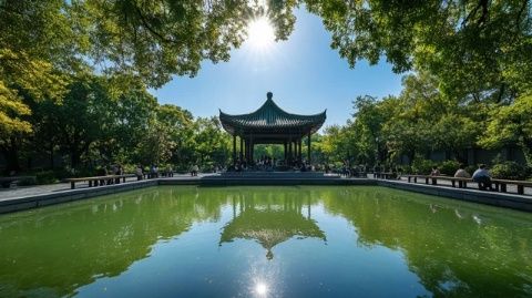 春節期間濟南公園盛況空前，快來體驗這場視覺盛宴！