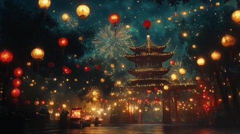 春節期間濟南公園盛況空前，快來體驗這場視覺盛宴！