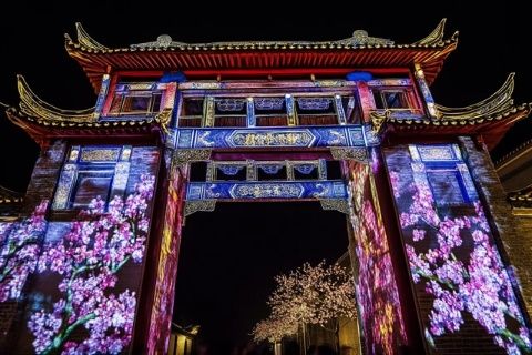 春節期間濟南公園盛況空前，快來體驗這場視覺盛宴！