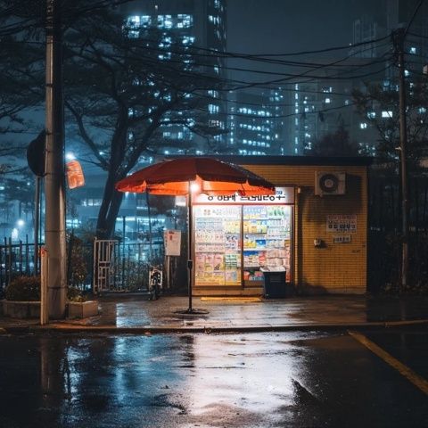 深夜宜賓街頭，小吃店遇神秘食客