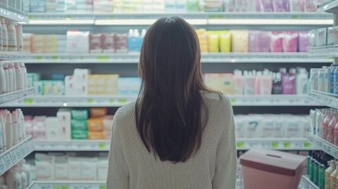 日本一女子去超市買日用品，結賬時才發現自己忘帶錢包，這下尷尬了