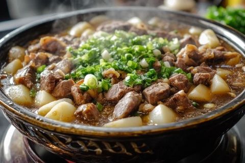 探店這家店的牛大骨，湯底醇厚肉酥爛！