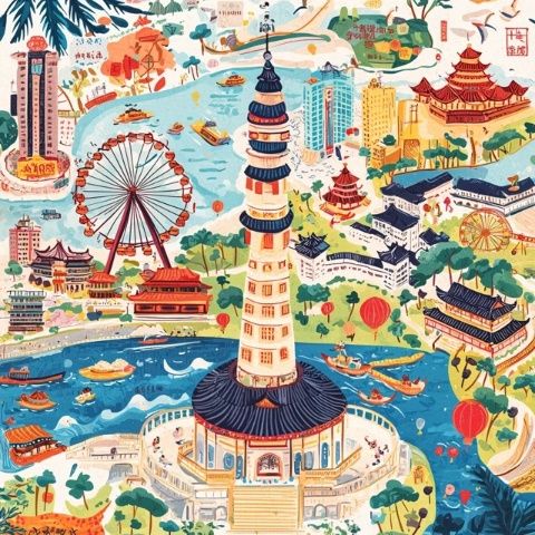 悠閑自在，吃喝玩樂的蜀都（原創）