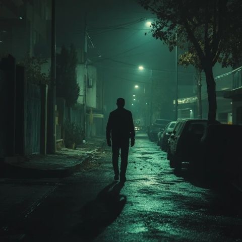 深夜街頭：男子淋雨痛哭，失而復得的“生命線”背后是愛與堅守