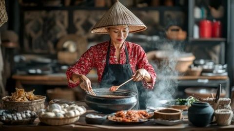 廣西的鄉野美食豐富多樣，充滿了濃郁的地方特色和民族風情,在廣西